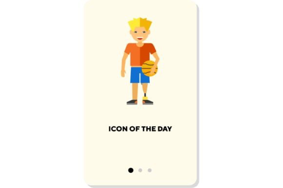 Ball Game Thin Flat Icon. Summer, Playin: Elevating Digital Design with Minimalist Sports Imagery