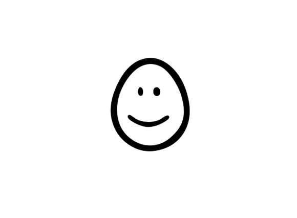 Egg Man Digital Emoji Social Icon: A Creative Asset for Modern Designers