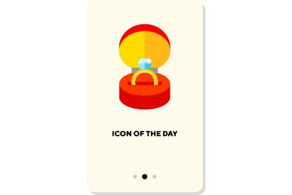 Elevating Luxury Design with Gold Ring Icons