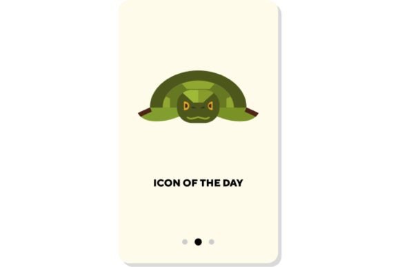 Integrating the Tropical Creatures Flat Icon: Turtle Iso into Modern Digital Design