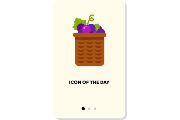 Seasonal Products Flat Icon: Berry Farmi and the Art of Visual Clarity