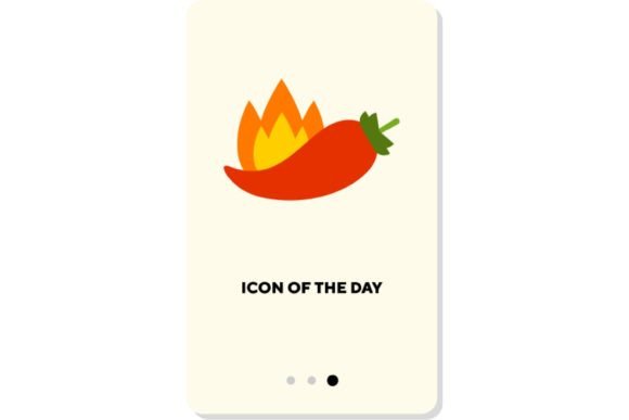 Spicing Up Design with Chili Pepper Icons