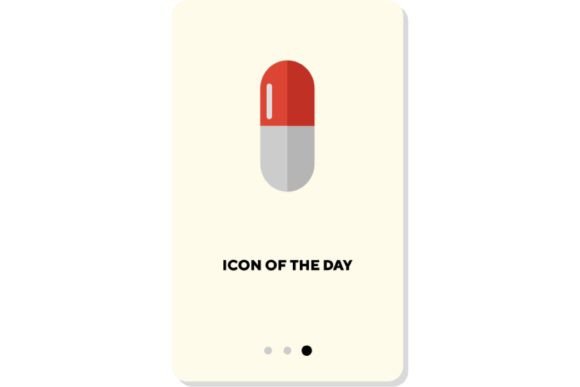 Strategic Visual Communication: Leveraging the Pill Flat Icon for Clarity in Health and Wellness Branding