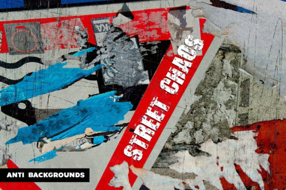 Street Chaos Anti Background: Urban Art Meets Digital Design
