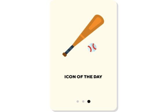 Understanding the Sporting Goods Flat Icon for Baseball Equipment in Modern Web Design
