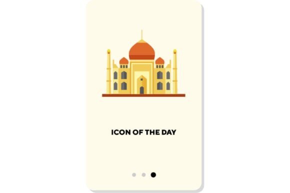 Visualizing Heritage: The Strategic Value of Country Landmarks Flat Icon. Church Isol in Digital Design