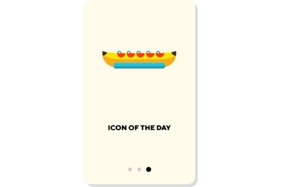 Water Entertainment Flat Icon: Summer in Visual Design
